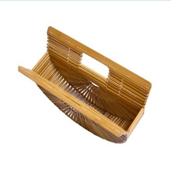 Womens Bamboo Handbag Handmade - Picture 2 of 7